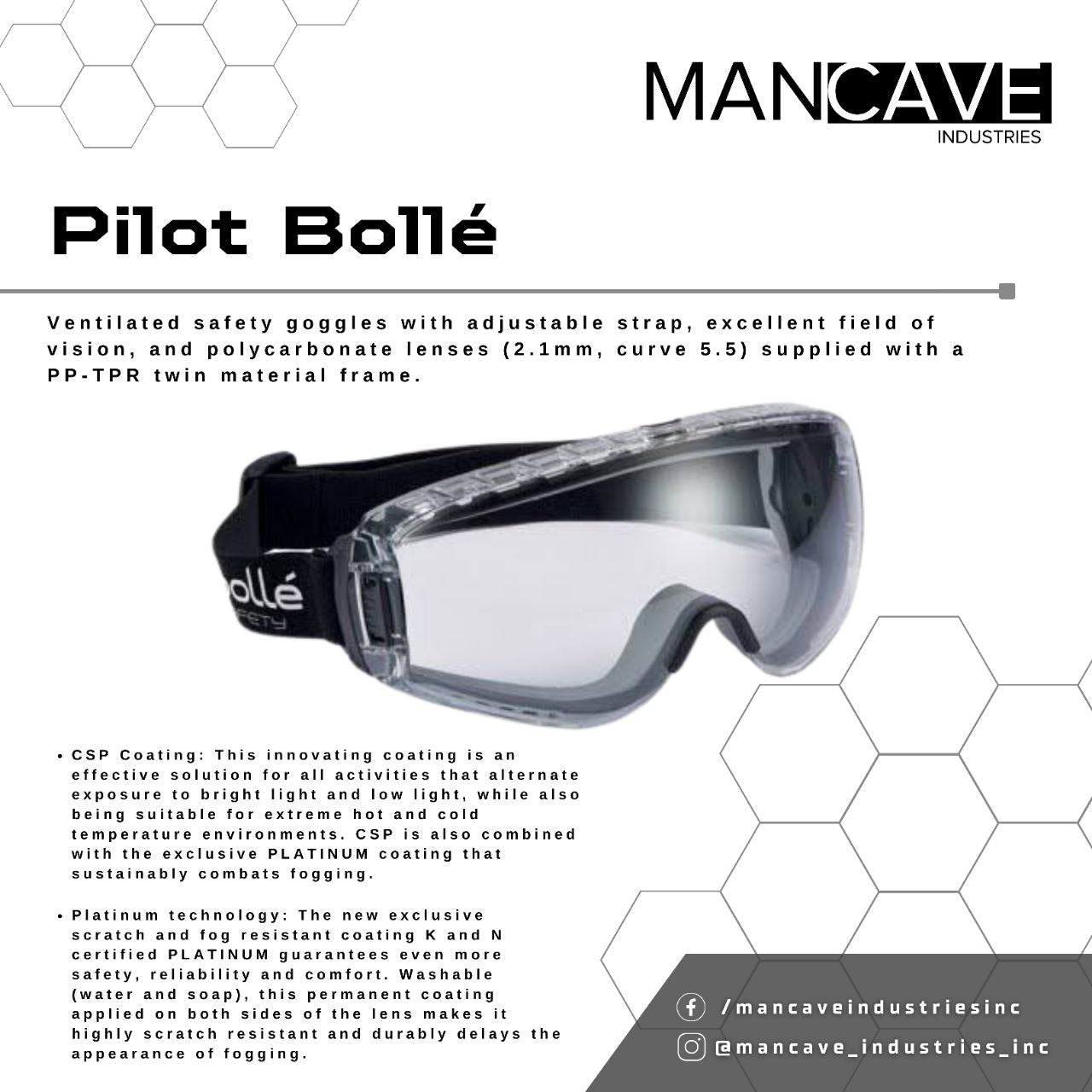 bolle pilot goggles Bolle Pilot 1 – Mancaveindustries