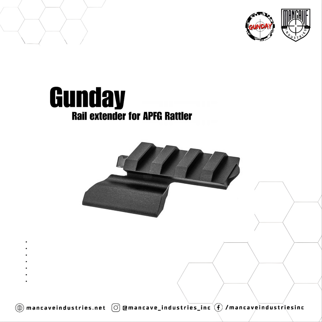 Gunday Rail Extender For Rattler