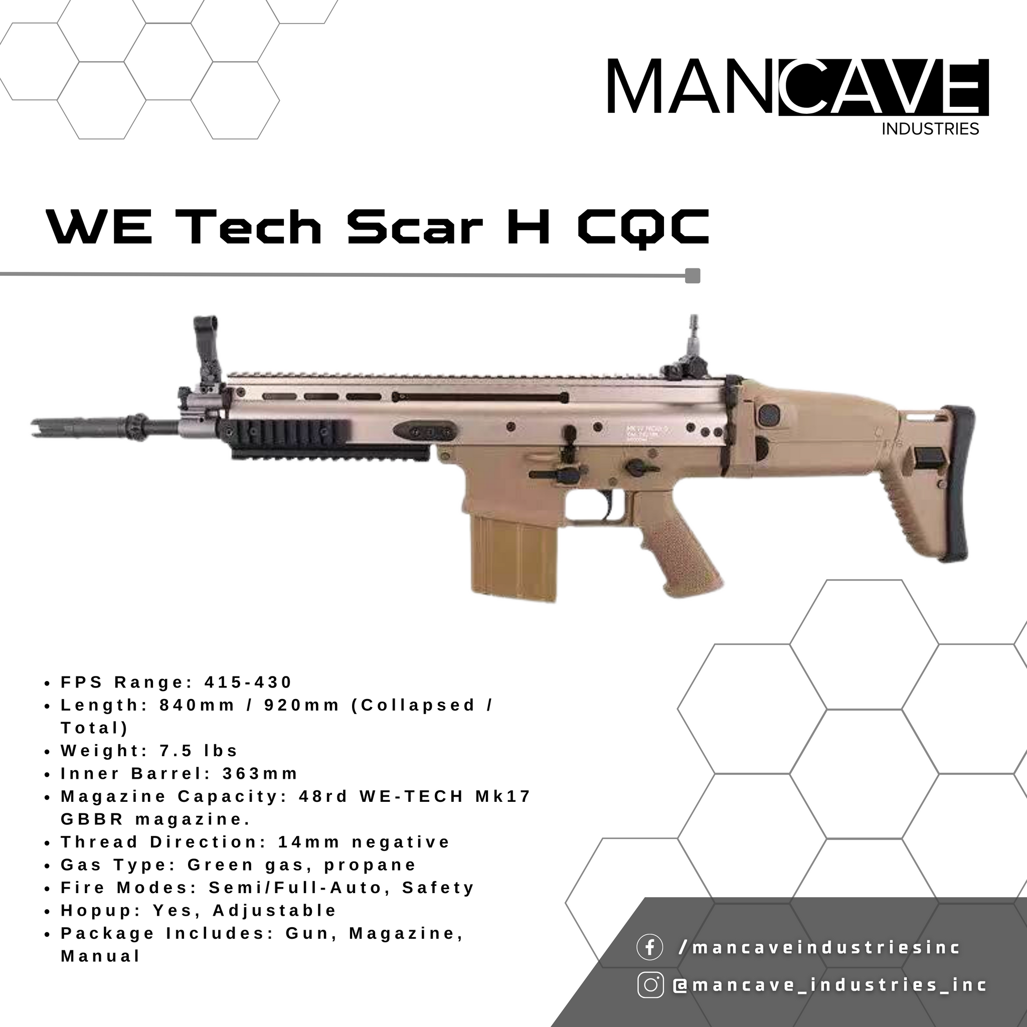 ウィー製 SCAR-H GBB トイガン おもちゃ ウィー製 SCAR-H GBB トイガン おもちゃ
