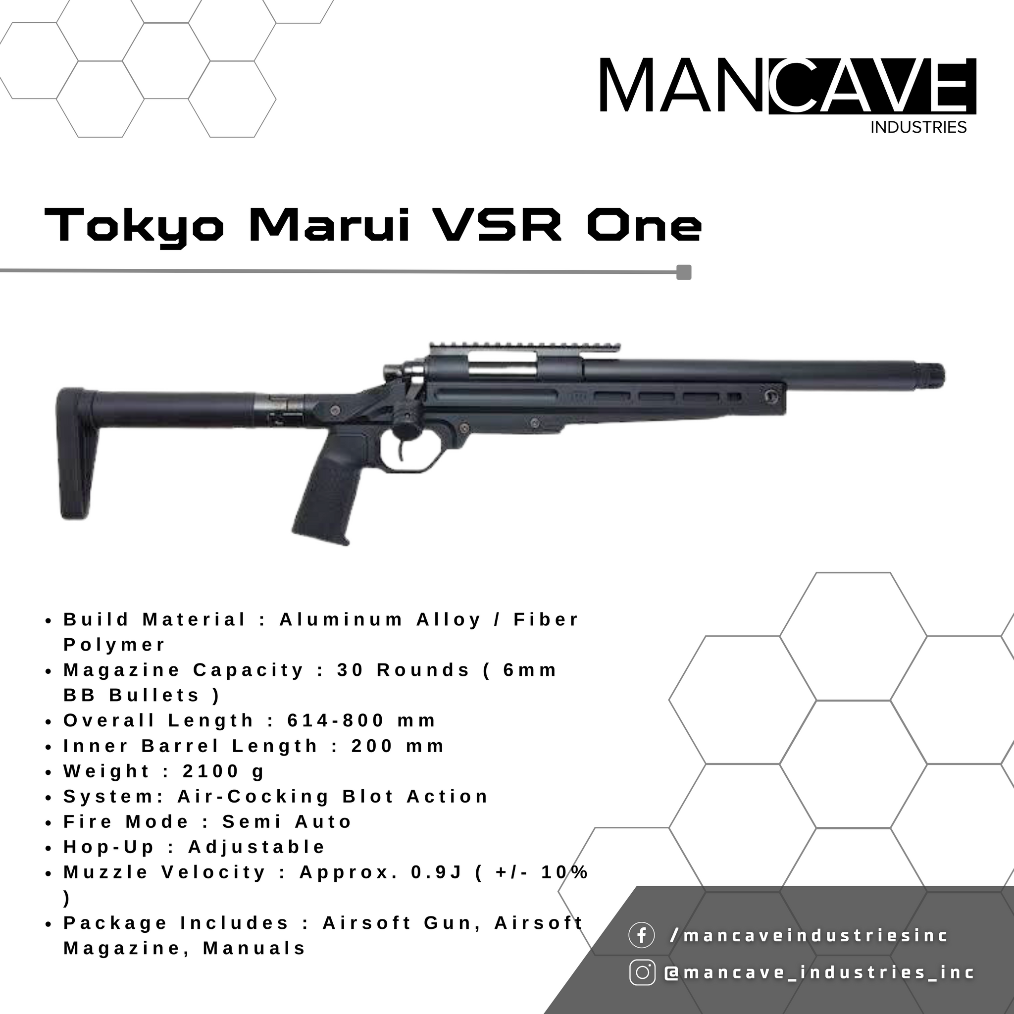 Tokyo Marui VSR One – Mancaveindustries