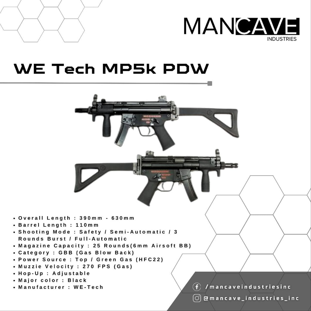 WE MP5 PDW