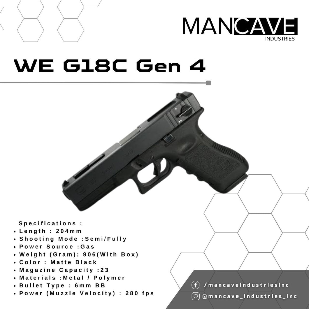 WE Glock 18c Gen 4