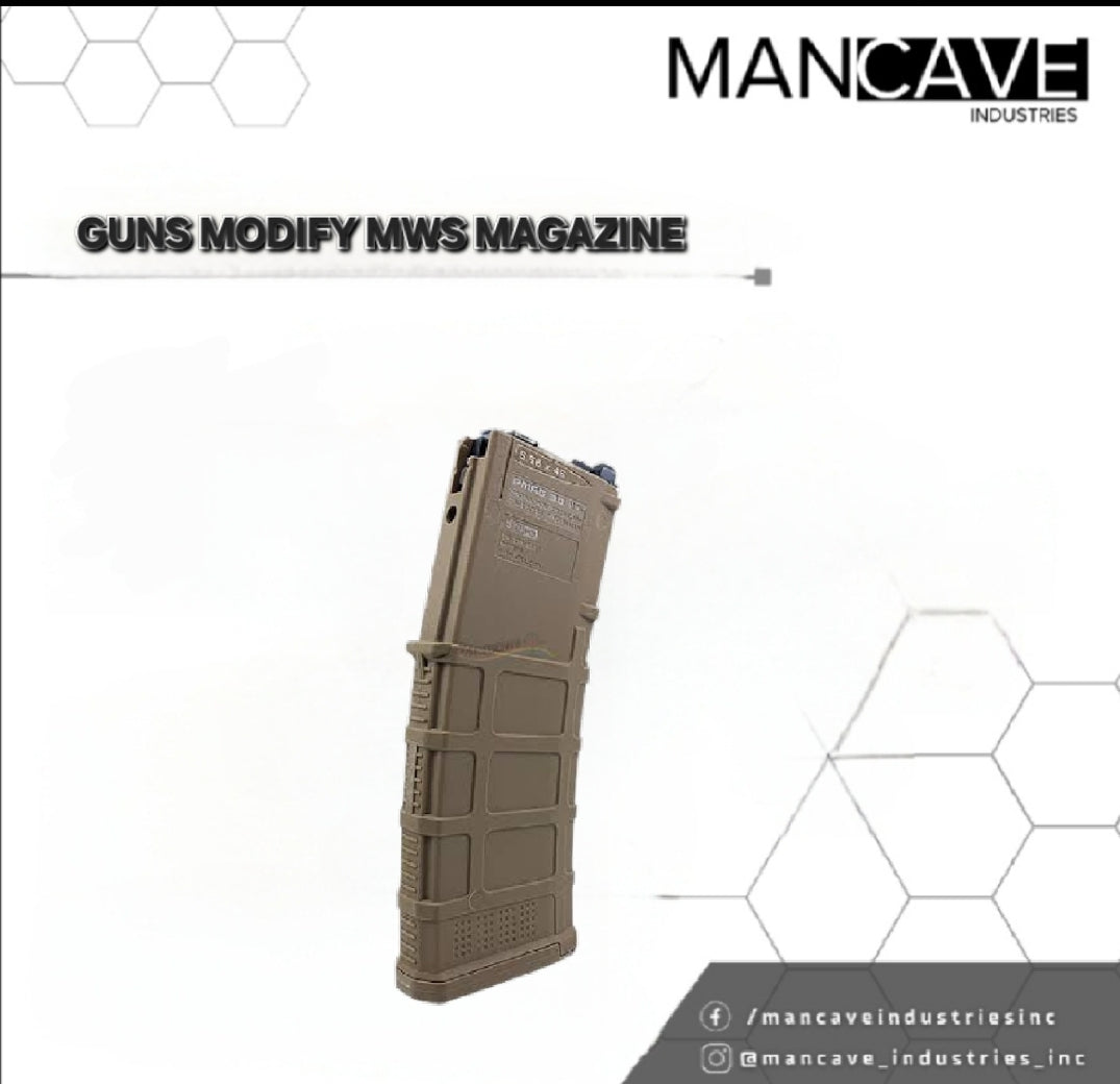 Guns Modify MWS Magazine – Mancaveindustries