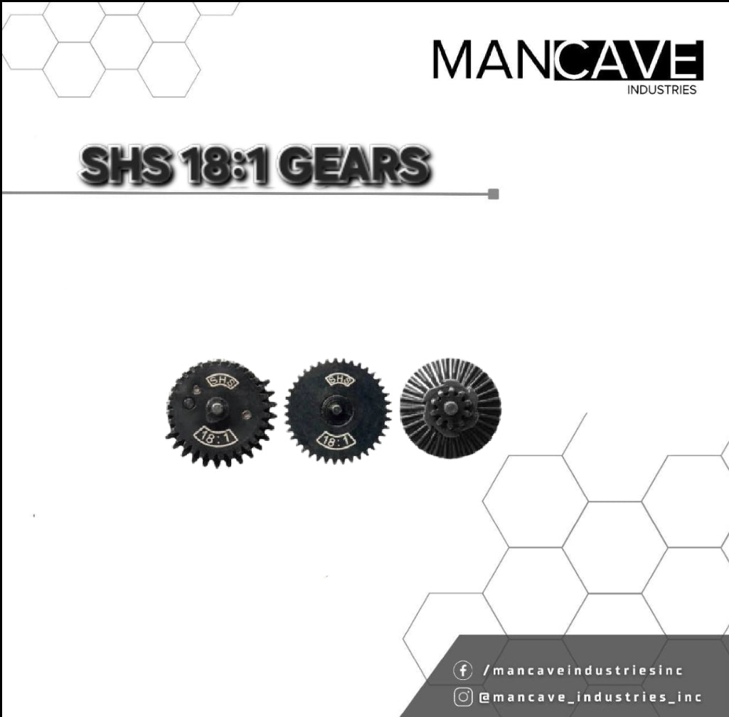 SHS 18:1 Gear Set